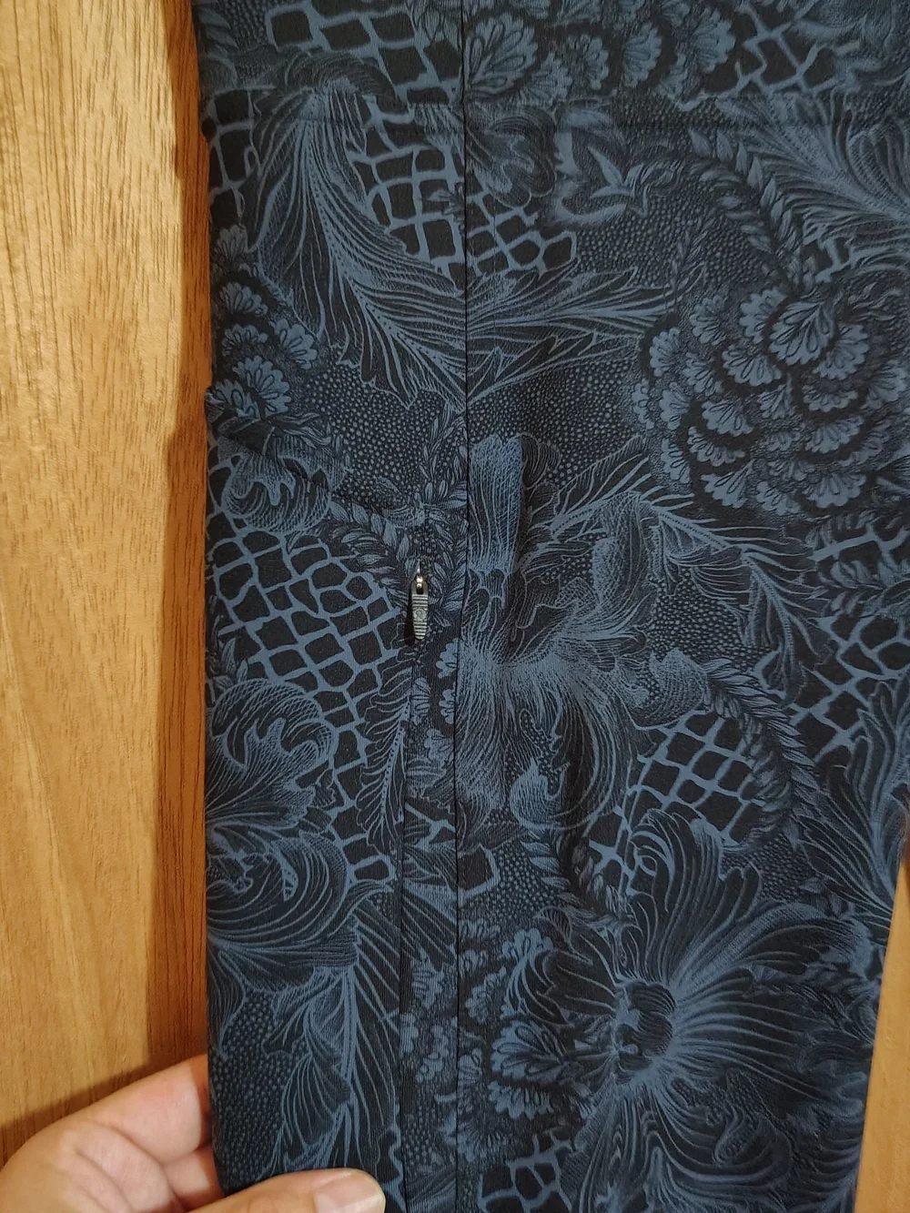 lululemon athletica Navy Floral-Print High-Rise Jeggings